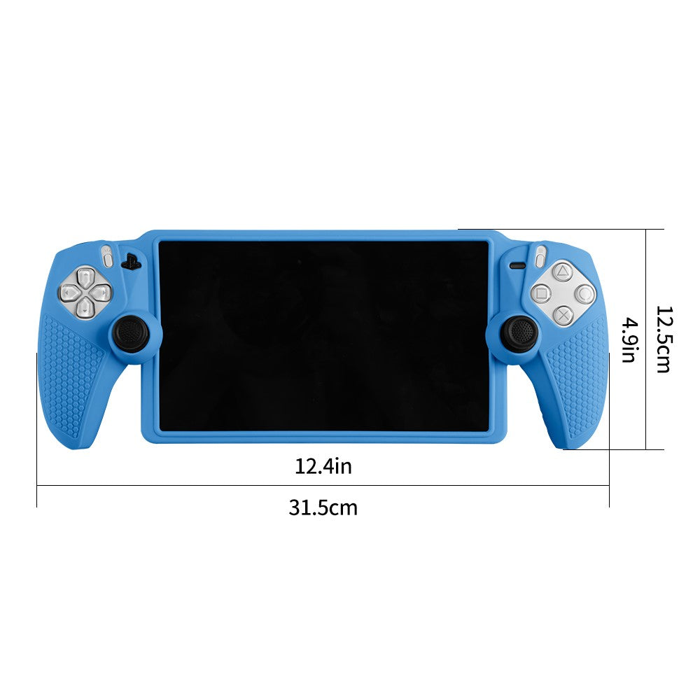 For Sony PlayStation Portal Silicone Protective Case Anti Slip Handheld Game Console Shockproof Cover