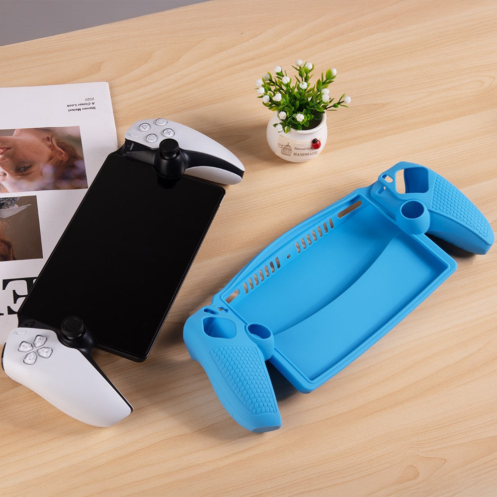 For Sony PlayStation Portal Silicone Protective Case Anti Slip Handheld Game Console Shockproof Cover