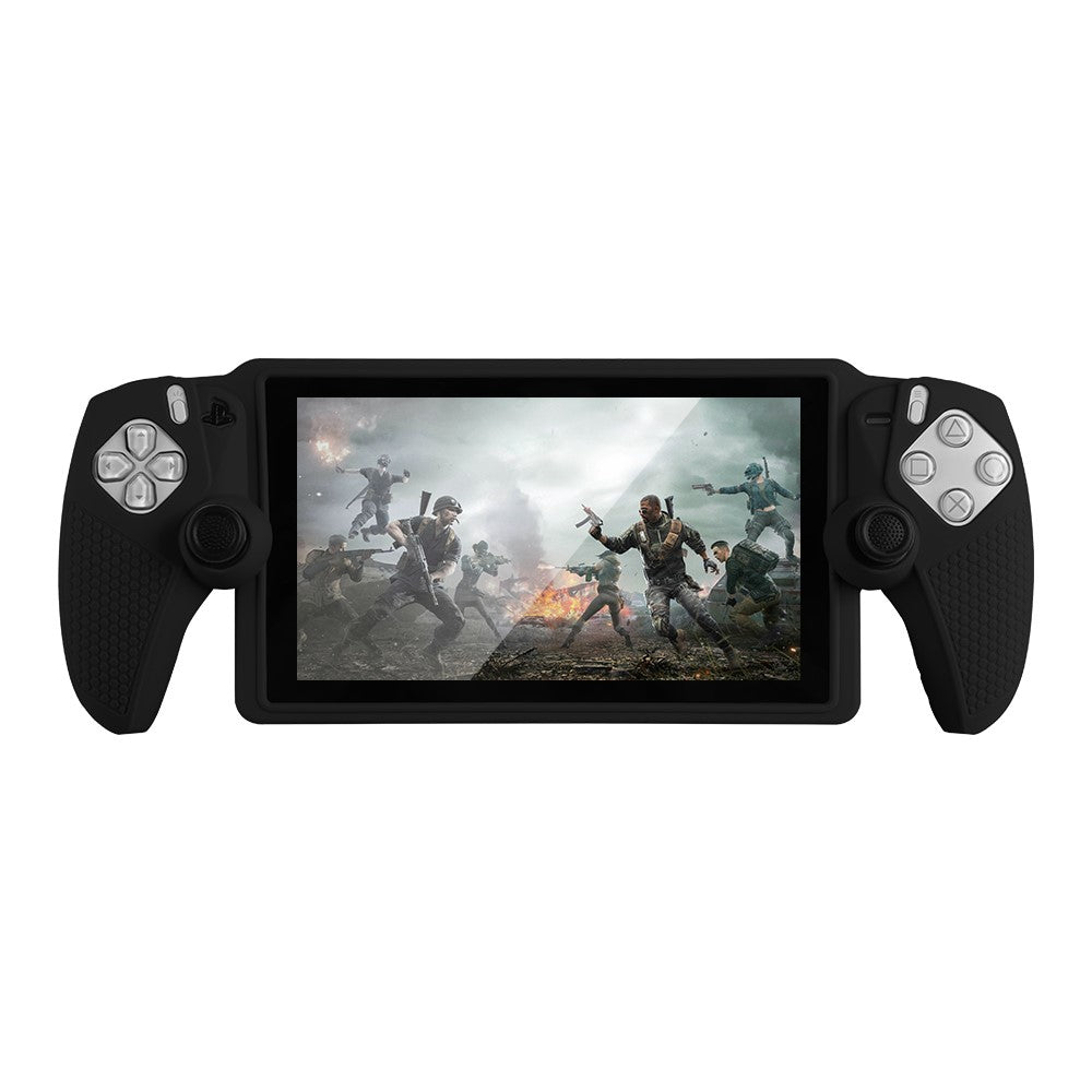 For Sony PlayStation Portal Silicone Protective Case Anti Slip Handheld Game Console Shockproof Cover