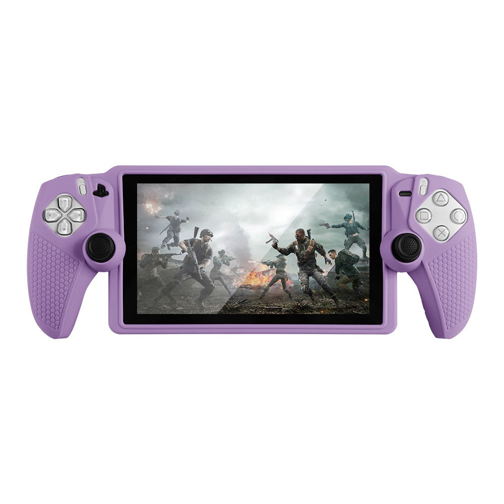 For Sony PlayStation Portal Silicone Protective Case Anti Slip Handheld Game Console Shockproof Cover