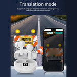 B11 Smart Voice Translation Earbuds Noise Reduction Bluetooth-Compatible In Ear Headphones