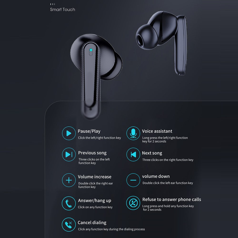 A8 Smart Voice Translation Earbuds 150 Languages Online Translator Bluetooth-Compatible In Ear Headphones