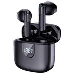 A18 Smart Stemmeoversættende Øretelefoner Bluetooth-Kompatible Semi In-Ear Hovedtelefoner 150 Sprog Trådløse Øretelefoner