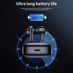 A18 Smart Stemmeoversættende Øretelefoner Bluetooth-Kompatible Semi In-Ear Hovedtelefoner 150 Sprog Trådløse Øretelefoner
