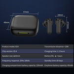 B19 150 Languages Smart Voice Translation Earbuds HD Calls Wireless Bluetooth-Compatible In Ear Headphones