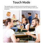 XG99 144 Languages Smart Voice Translation Earphones Bluetooth-Compatible OWS Open Ear Headphones