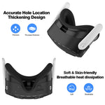 Til Meta Quest 3S Silikone Tilbehørssæt med VR Headset Cover / Controller Greb / Ansigtsmaske