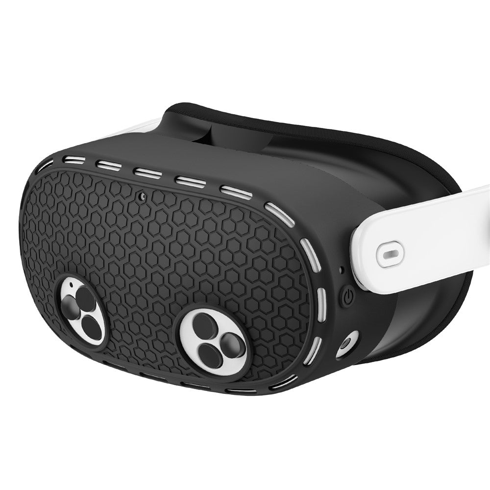 Til Meta Quest 3S Silikone Tilbehørssæt med VR Headset Cover / Controller Greb / Ansigtsmaske