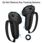 Til Meta Quest 3S Silikone Tilbehørssæt med VR Headset Cover / Controller Greb / Ansigtsmaske