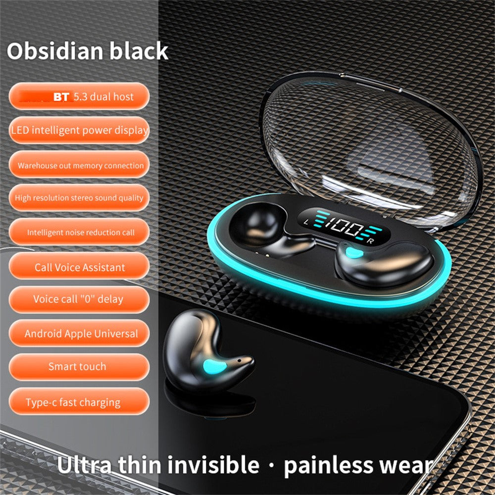 X55 TWS Wireless Bluetooth-Compatible Earbuds Intelligent Noise Reduction Sweatproof Sports Headphones