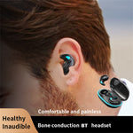 X55 TWS Wireless Bluetooth-Compatible Earbuds Intelligent Noise Reduction Sweatproof Sports Headphones