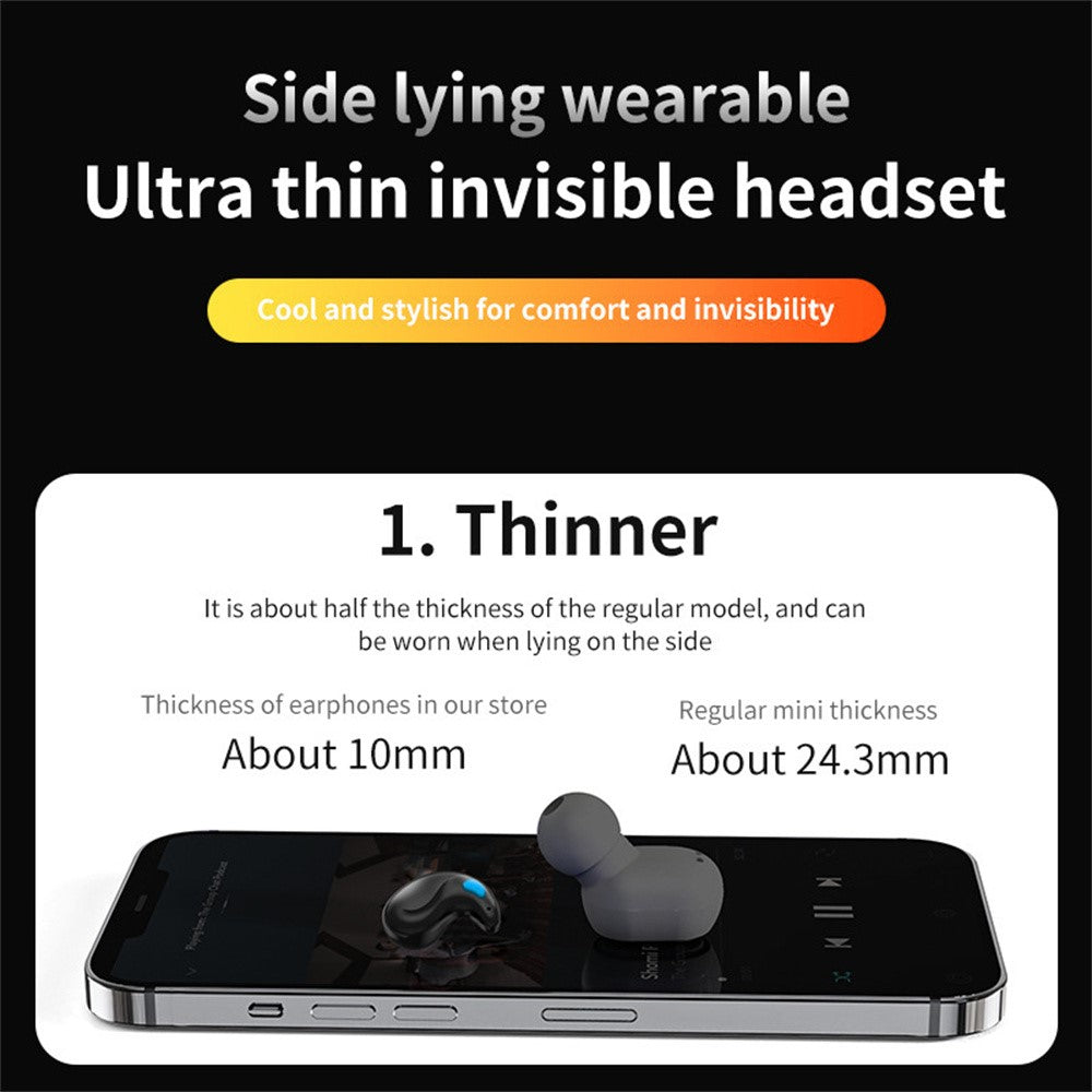 X55 TWS Wireless Bluetooth-Compatible Earbuds Intelligent Noise Reduction Sweatproof Sports Headphones