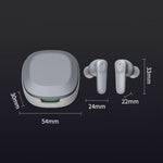 A98 ENC Noise Cancellation Wireless Headphones TWS Bluetooth-compatible Earbuds with Microphone