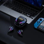 ONIKUMA T27 IPX4 Waterproof 2.4G Wireless Bluetooth-Compatible Gaming Earbuds Low Latency True Wireless Earphones