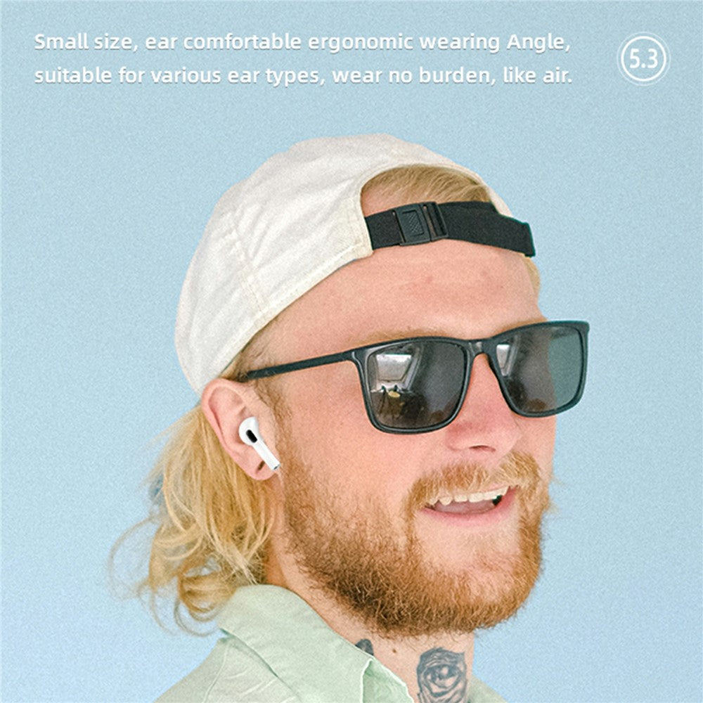 S190 Wireless Earphones Digital Display Waterproof Bluetooth-compatible Gaming Music Headset
