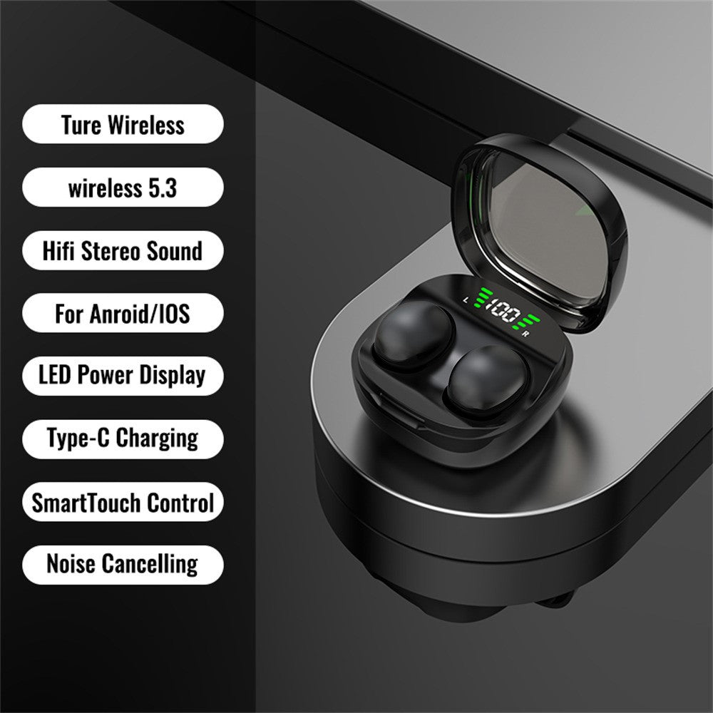 mini13 Mini Sleep Wireless Earbuds HD HiFi Bass Sound Invisible Bluetooth-compatible Earphones (Standard Version)