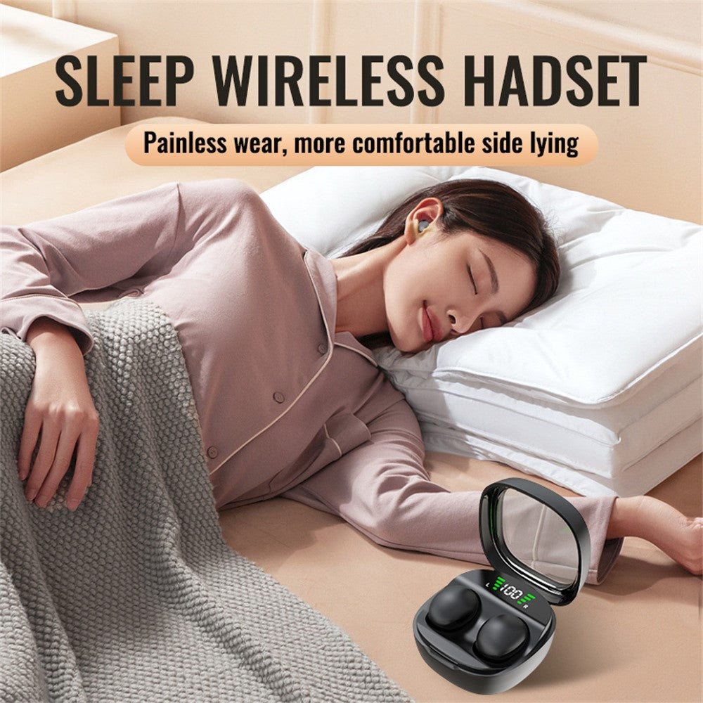mini13 Mini Sleep Wireless Earbuds HD HiFi Bass Sound Invisible Bluetooth-compatible Earphones (Standard Version)
