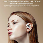 P-Q10 AI Smart Translation Earbuds BT Headset Digital Display Hanging Ear Wireless Earphones