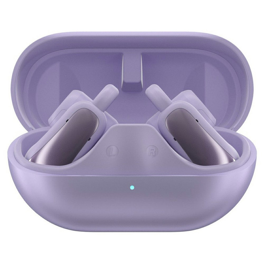 F18 1 Pair Wireless Clip-On Open-Ear Earbuds ANC Noise Cancelling Bluetooth-Compatible Earphones