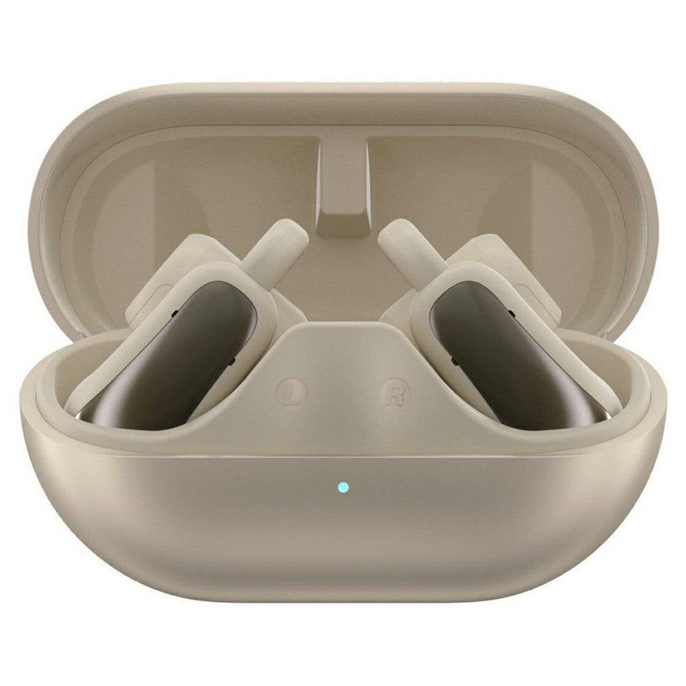 F18 1 Pair Wireless Clip-On Open-Ear Earbuds ANC Noise Cancelling Bluetooth-Compatible Earphones
