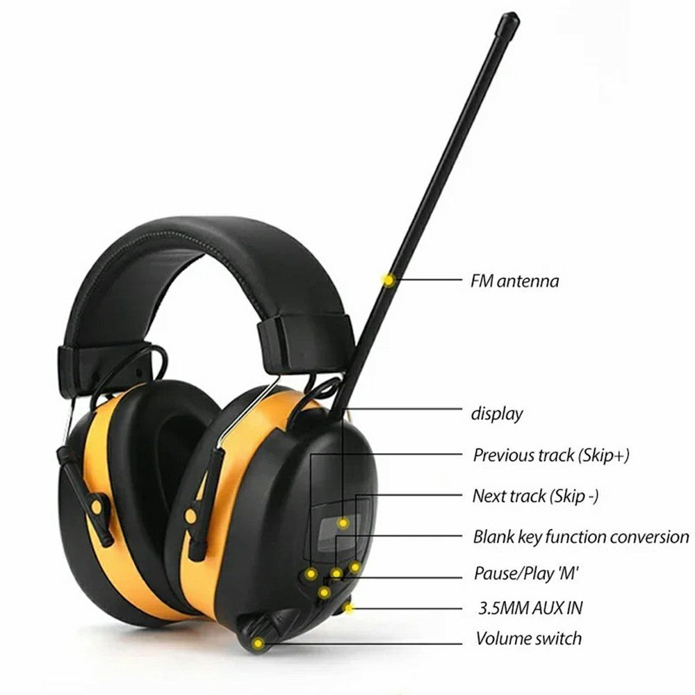 6605 Active Noise Cancelling Gaming Headset Bluetooth-Compatible Over-Ear Headphones