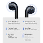 ND Air 3 Bluetooth-Compatible 5.4 True Wireless Earbuds 13mm Dynamic Driver Semi In Ear HiFi Headphones