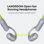 LANGSDOM Airware Pro BE19 Open Ear Headphones MP3 Mode Waterproof Running Earphones Built In 32G Storage