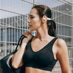 LANGSDOM Airwave BE10 Cykelsport Knogleledning Bluetooth-kompatibelt Headset Åben Øre Vandtæt Høretelefon