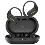 LANGSDOM TS19 Sports Wireless Earphones with Mic Ear Hook Design Bluetooth-Compatible Waterproof Music Headset