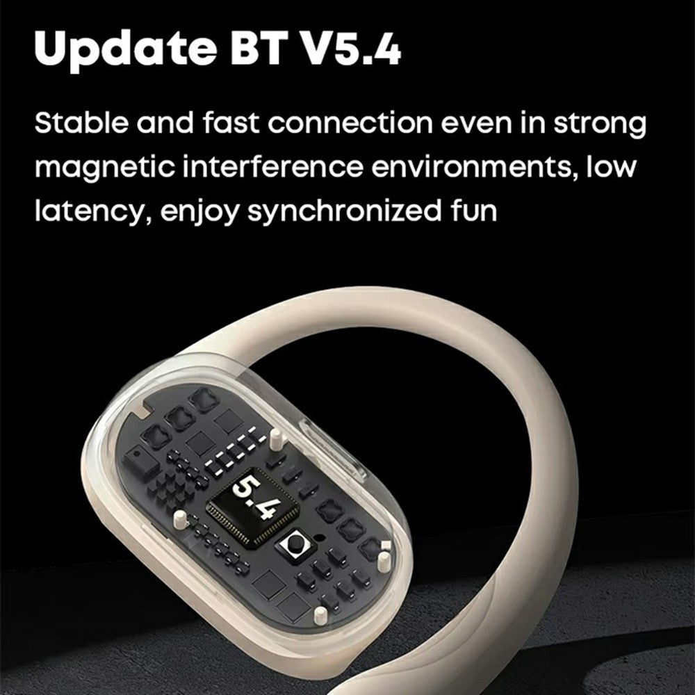 LANGSDOM TS19 Sports Wireless Earphones with Mic Ear Hook Design Bluetooth-Compatible Waterproof Music Headset