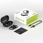 LANGSDOM TS19 Sports Wireless Earphones with Mic Ear Hook Design Bluetooth-Compatible Waterproof Music Headset