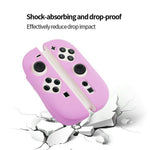 For Nintendo Switch 2 Controller Silicone Case Separate Design Shockproof Anti-Drop Protective Cover