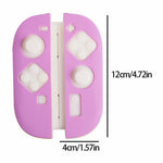 For Nintendo Switch 2 Controller Silicone Case Separate Design Shockproof Anti-Drop Protective Cover