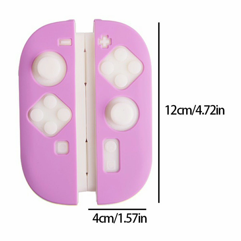 For Nintendo Switch 2 Controller Silicone Case Separate Design Shockproof Anti-Drop Protective Cover