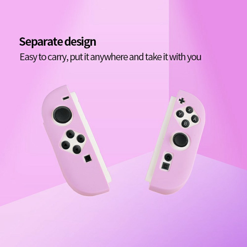 For Nintendo Switch 2 Controller Silicone Case Separate Design Shockproof Anti-Drop Protective Cover