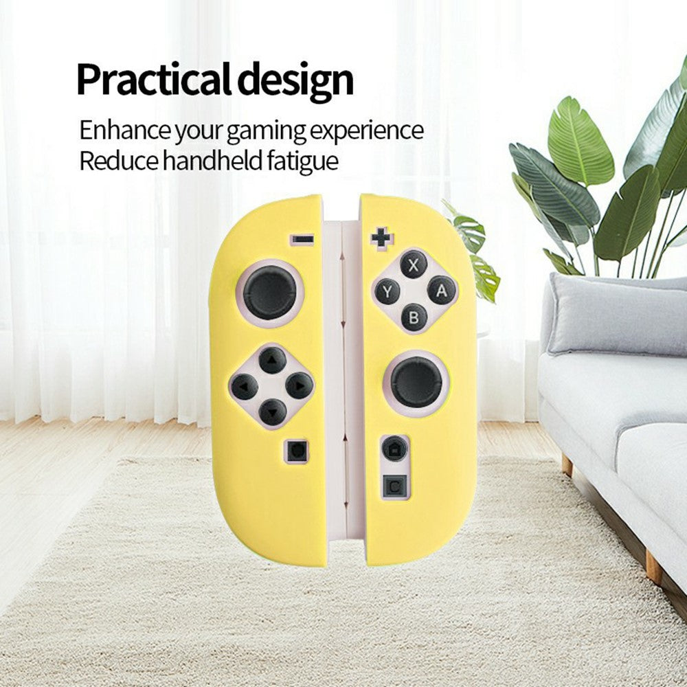 For Nintendo Switch 2 Controller Silicone Case Separate Design Shockproof Anti-Drop Protective Cover