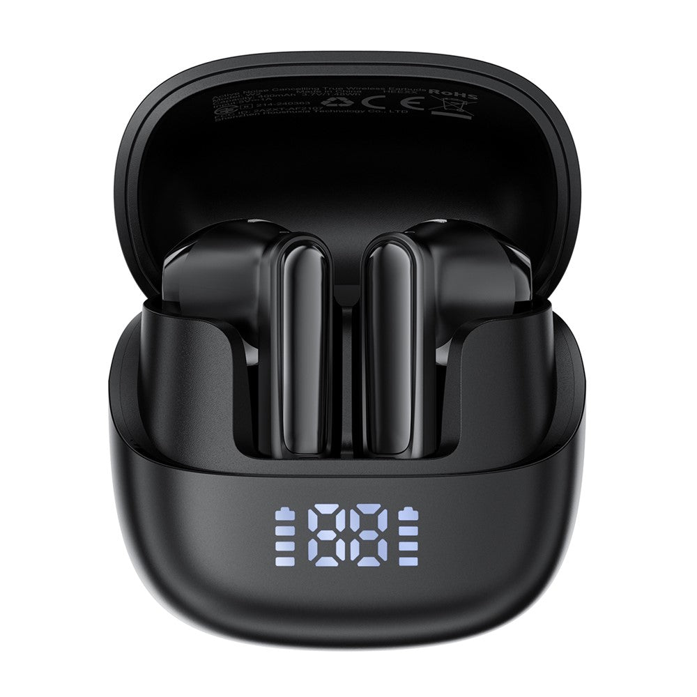 ACEFAST W2 TWS Bluetooth-Compatible Earbuds Active Noise Cancelling Earphones with LED Display Charging Case