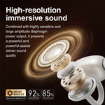 HILEO Hi85 Ear-Clip Wireless Headphones Bluetooth-Compatible Stereo Earbuds Button / Touch Operation ENC Earphones