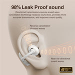 HILEO Hi85 Ear-Clip Wireless Headphones Bluetooth-Compatible Stereo Earbuds Button / Touch Operation ENC Earphones