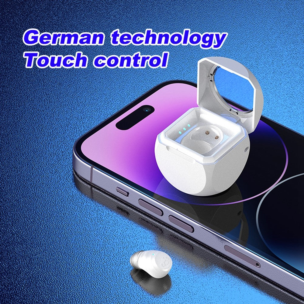 Q1 Mini Single Earbud Wireless Bluetooth-Compatible 5.4 Headphone Invisible Sleep Earpiece