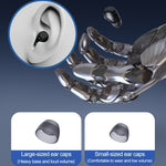 Q1 Mini Single Earbud Wireless Bluetooth-Compatible 5.4 Headphone Invisible Sleep Earpiece
