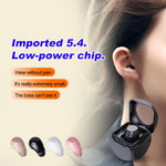 Q1 Mini Single Earbud Wireless Bluetooth-Compatible 5.4 Headphone Invisible Sleep Earpiece