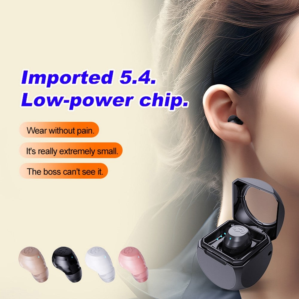 Q1 Mini Single Earbud Wireless Bluetooth-Compatible 5.4 Headphone Invisible Sleep Earpiece