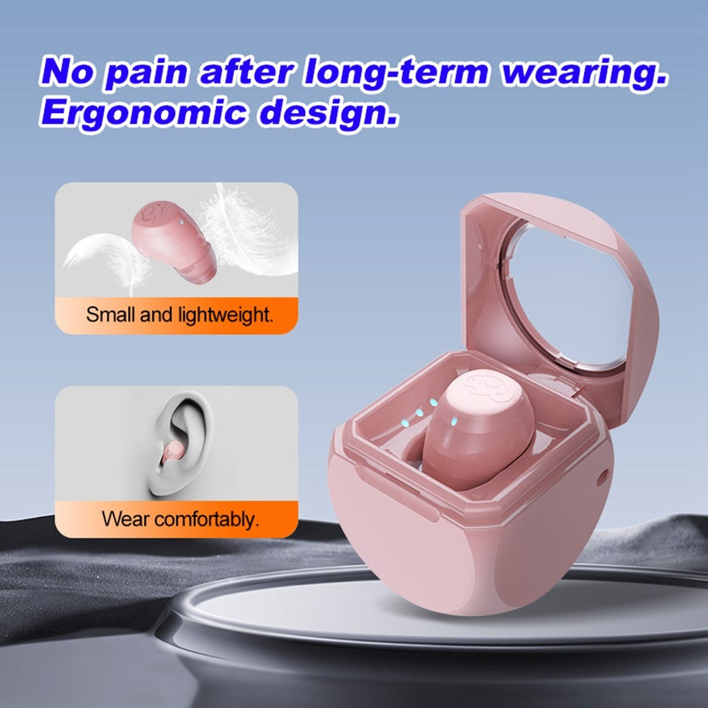 Q1 Mini Single Earbud Wireless Bluetooth-Compatible 5.4 Headphone Invisible Sleep Earpiece