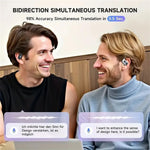 T20 Bluetooth-Compatible Music Earphones Noise Cancelling Multi Language Translation Headphones