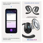 T20 Bluetooth-Compatible Music Earphones Noise Cancelling Multi Language Translation Headphones