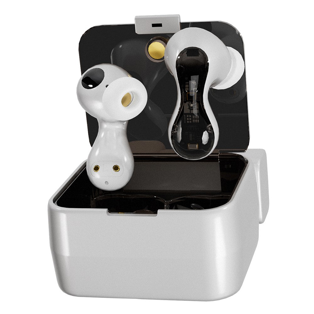 ND Pulsar Bluetooth-Compatible Headset 13mm HIFI Dynamic Driver In-Ear Earphones with 4 Mic