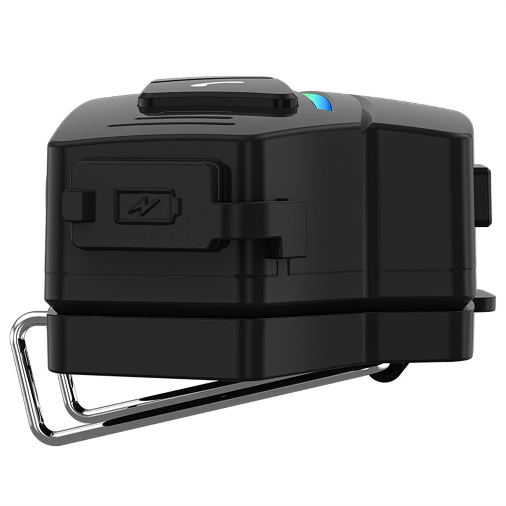 COOLREACH X8 Motorcykelhjelm Bluetooth-kompatibelt headset Trådløse vandtætte hovedtelefoner med RGB-lys til kørsel