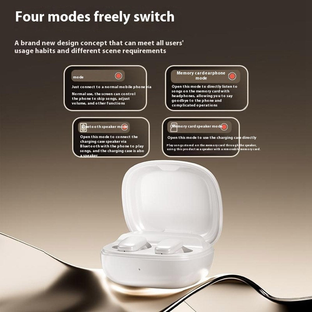 S09 Wireless Earbuds with Full Color Touch Screen Charging Case Noise Cancellation Bluetooth-compatible Headphones