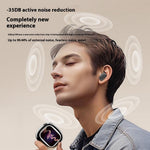 S09 Wireless Earbuds with Full Color Touch Screen Charging Case Noise Cancellation Bluetooth-compatible Headphones
